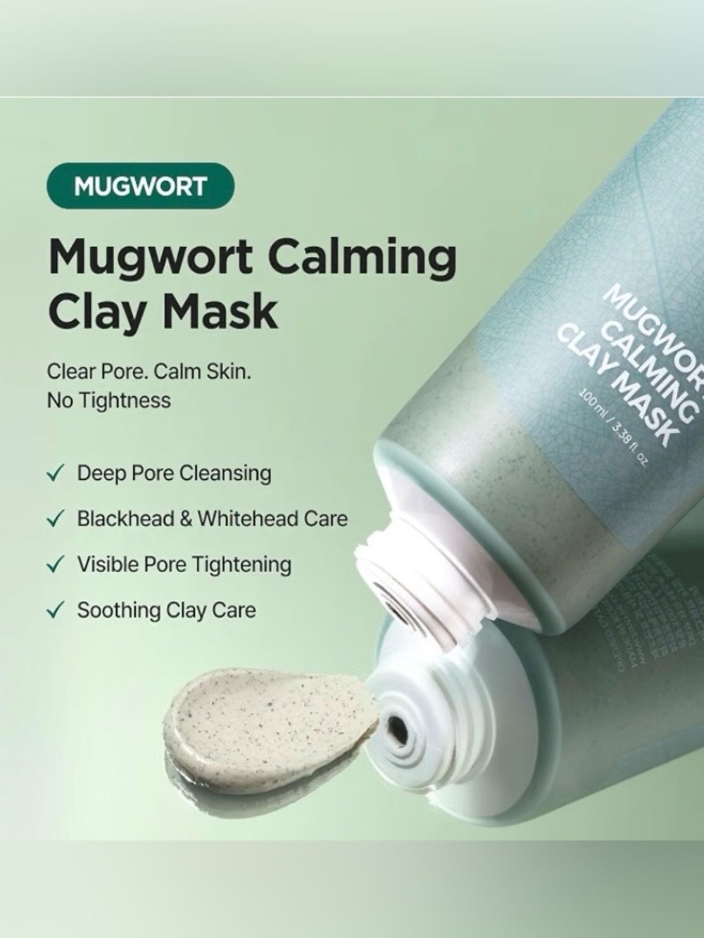 Inistree Calming Clay Mask – 100ml